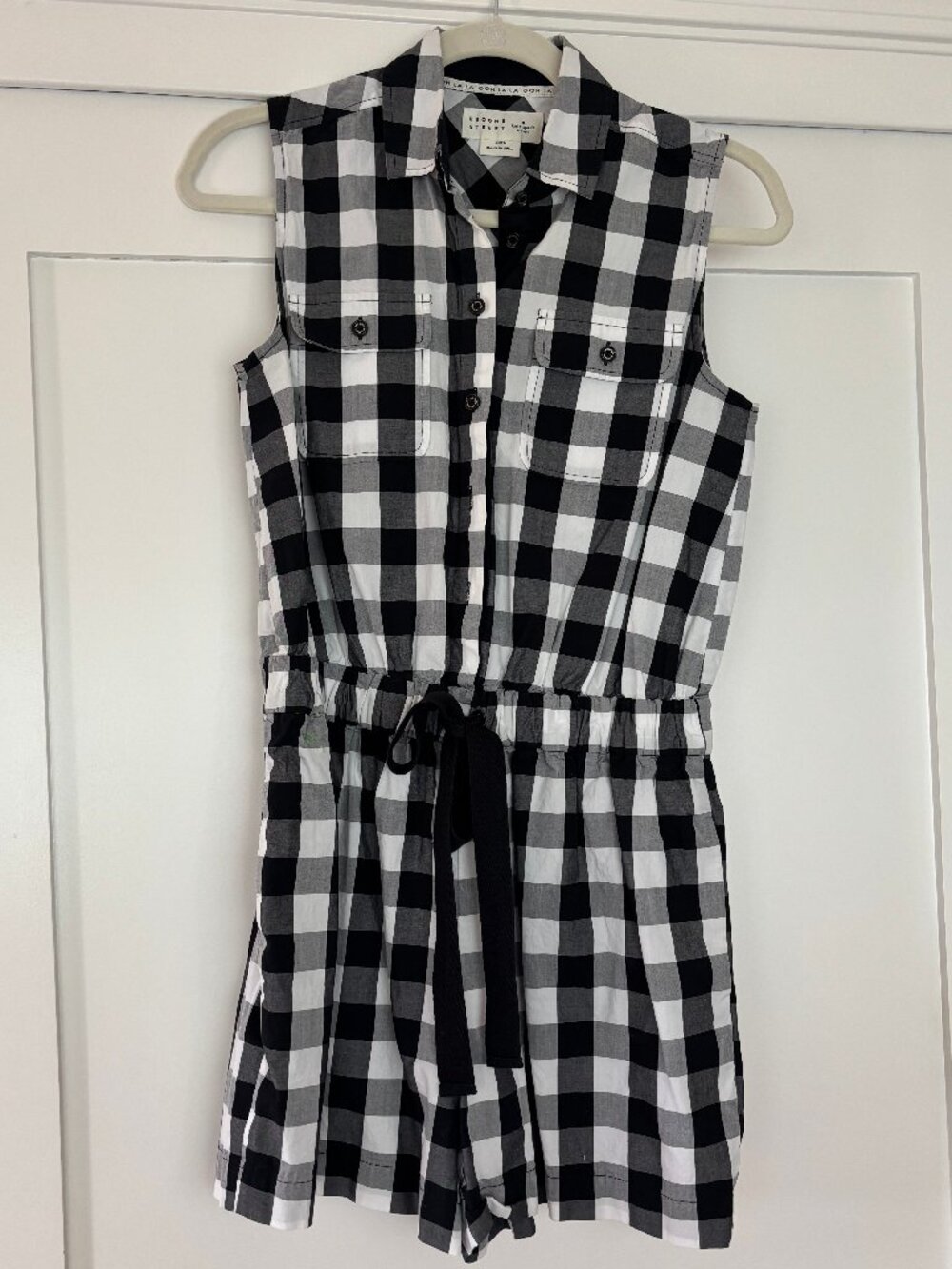 Kate Spade Broome Street Romper, Size Small